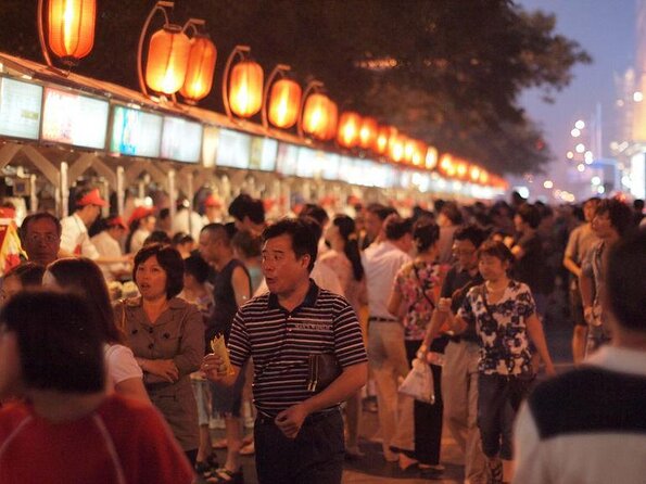 Private Customized Beijing Night Tour To Wangfujing Food Street And Pipe Hutong - Night Route Logic: food first, then the big monuments