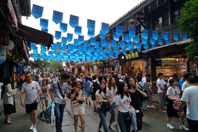Private Day Tour to Ciqikou, Liziba, Jiefangbei etc. in Chongqing - Jiefangbei Square and the Eye of the Cloud viewpoint