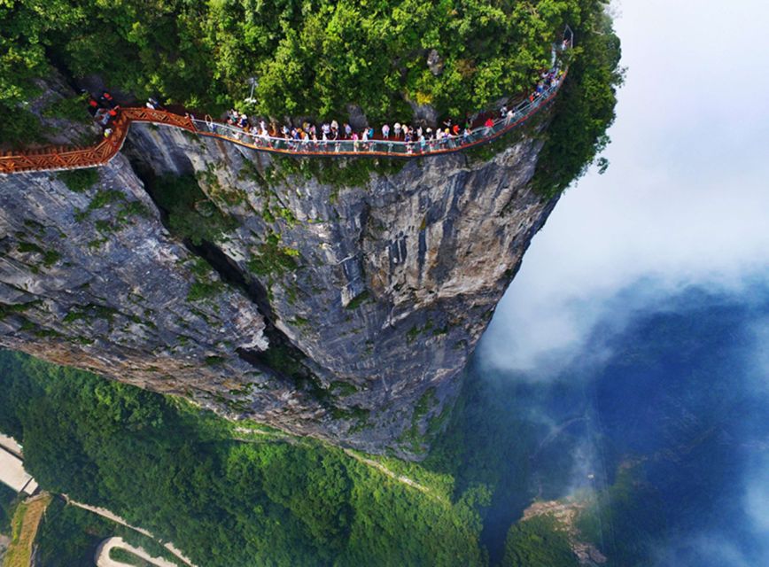 Private Day Tour to Tianmen Mountain & Glass Walk - Sky Walk Glass Floors: The Part People Remember