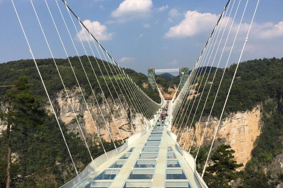 Private Day Tour to Tianmen mountain & Sky walk&Glass Bridge - Tianmen Dong and the 999 steps up to Heaven’s Door cave