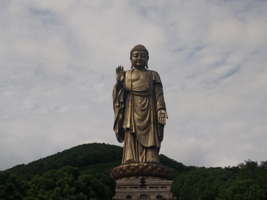 Private Day Tour to Wuxi Lingshan Grand Buddha and Tai Lake - Lingshan Grand Buddha: 88 Meters of Bronze Calm