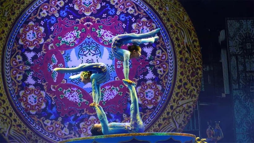Red Theater Beijing Acrobatic Show Tickets With Option - Red Theater Beijing, what you are walking into