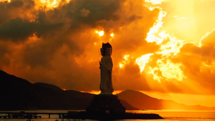 Sanya: Nanshan Cultural Tourism Zone Ticket and Tour Car - Nanshan Temple Courtyards, Where Architecture Sets the Mood