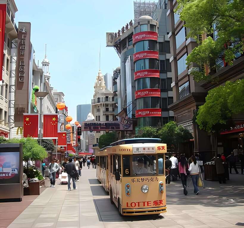 Shanghai Airport Layover Tour with Amazing City Highlights - People Square, Century Park, and Nanjing Road street food energy