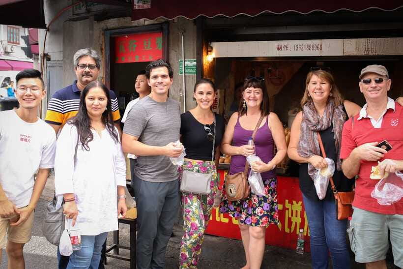 Shanghai Coffee & Breakfast Tour - Then Comes the Street-Fried Fish, Sauce-Soaked and Proud