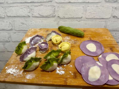 Cooking Dumpling & Meal in Local Family-w/Vegan