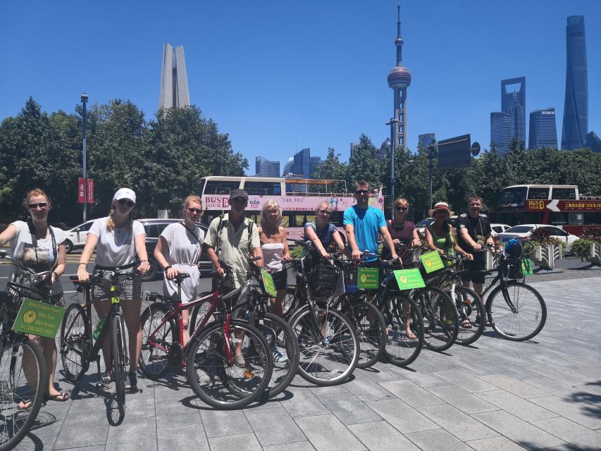 Shanghai: Full Day Classic Bike Tour With an Authentic Lunch - People’s Square to Shanghai Museum and Shanghai Grand Theater