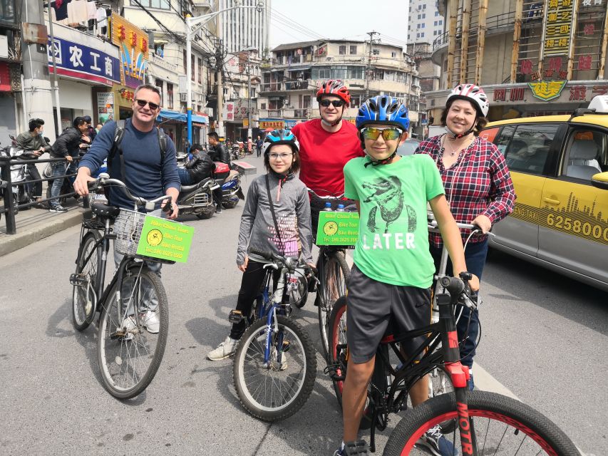 Shanghai: Full Day Classic Bike Tour With an Authentic Lunch - Tianzifang, Old Nongtang Lanes, and an Art Gallery Stop