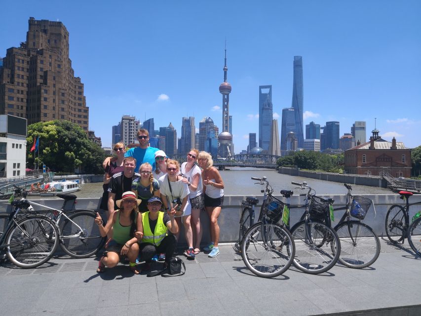 Shanghai: Full Day Classic Bike Tour With an Authentic Lunch - Pedestrian Lanes Near Xintiandi and the Fashion-Friendly Street Mood
