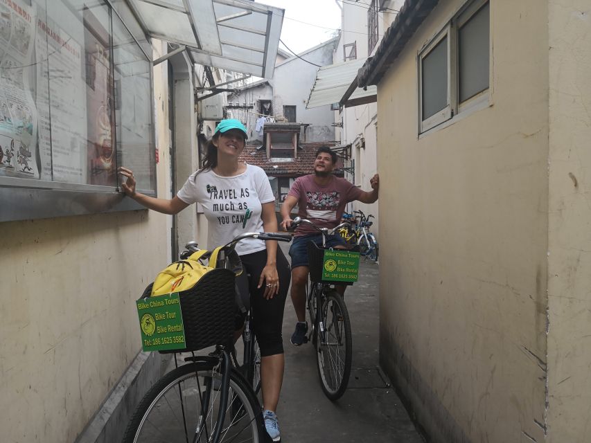 Shanghai: Guided Bicycle Tour - Small practical tips that make the ride easier