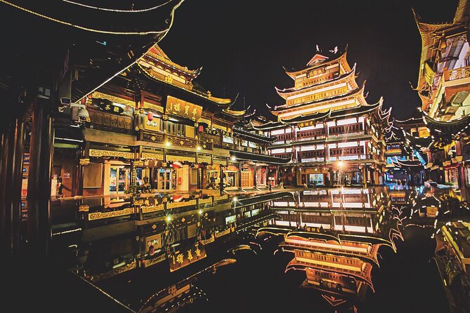 Shanghai Night River Cruise and Light Tour with Yuyuan Bazaar - Huangpu River Cruise: The Bund and Lujiazui Light Show