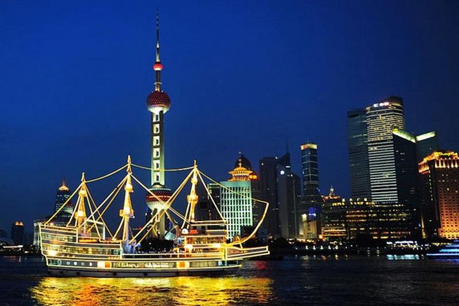 Shanghai Night River Cruise VIP Seating with Private Transfer and Dinner Option - Your guide on board: history, culture, and picture help