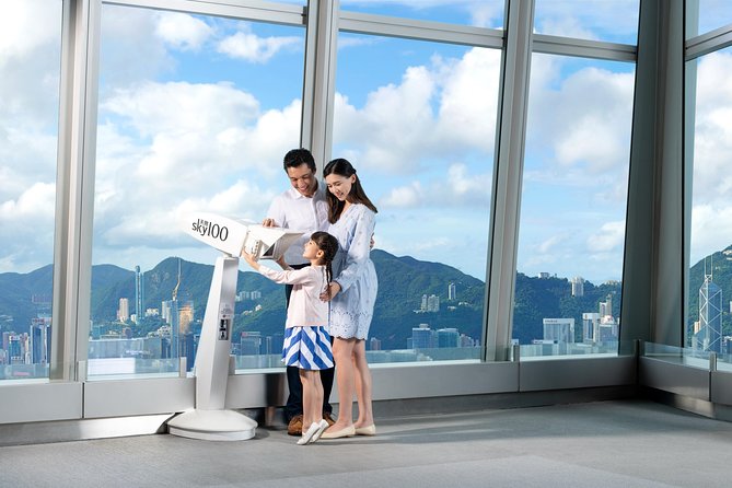 sky100 Hong Kong Observation Deck Tickets - Interactive multimedia exhibits that help you read what you see