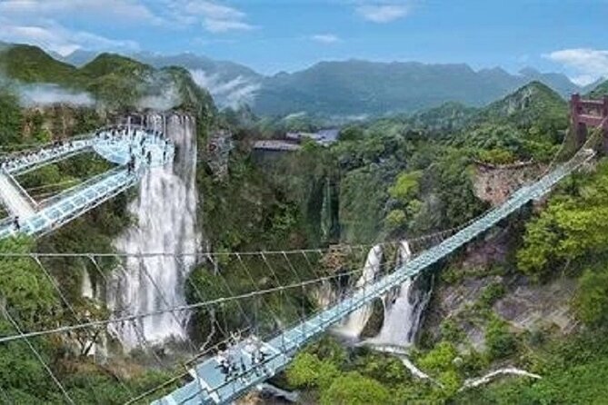 Skywalk Glass Bridge Waterfall Mountain Ancient Cave Private Tour - Gulong Gorge: Waterfalls, Adventure Tracks, and the Glass Skywalk