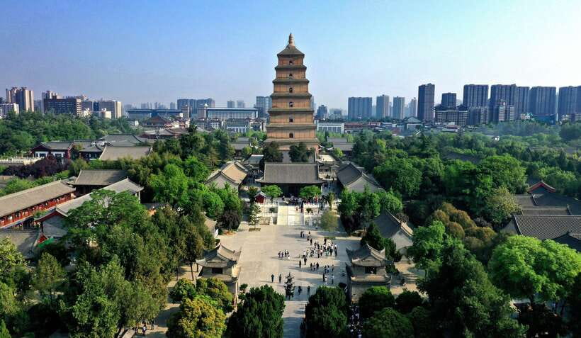 Xi'an: Daci'en Temple(Great Wild Goose Pagoda) E-ticket - What to notice in the architecture, especially if you love old craftsmanship