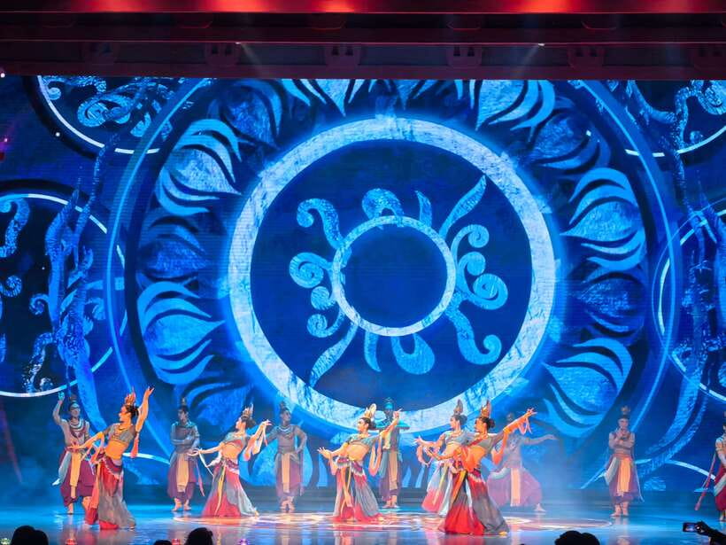 Xi'An: Tang Dynasty Show Ticket w/ Transfer or Dinner - Dinner Before the Show: dumplings, hotpot-style choices, and Muslim-friendly meals