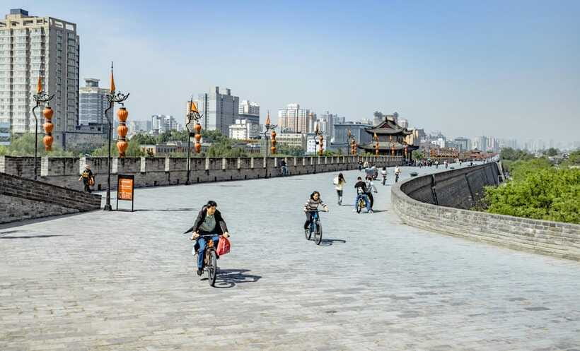 Xi'an: Xi’an City Wall South Gate(Yongningmen) Entry Ticket - Biking on the wall, why it changes the whole experience