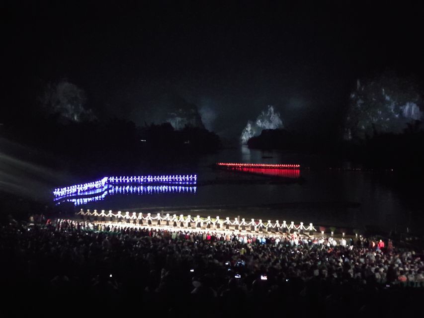Yangshuo: Impression Liusanjie Show Ticket - The timing: from 6:30 PM pickup to 9:25 PM return